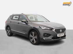 Grey Used 2019 Seat Tarraco XCELLENCE Lux SUV | £16,895 (Fair price)