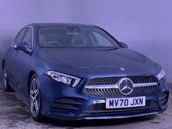 Blue Used 2020 Mercedes A180 AMG line Hatchback | £16,999 (Fair price)