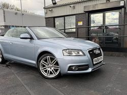 Blue Used 2008 Audi A3 Cabriolet S-Line Cabriolet | £3,995 (A bit pricey)