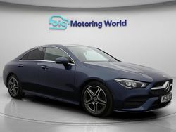 Blue Used 2022 Mercedes CLA180 AMG Line Premium Sedan | £22,300 (Good price)