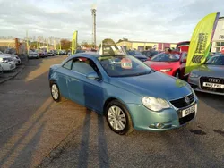 Blue Used 2007 VW Eos Cabriolet | £1,695 (Fair price)