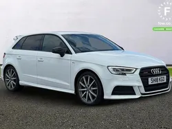 White Used 2018 Audi A3 Black Edition Hatchback | £17,599 (Super price)