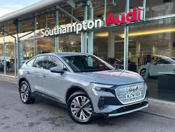 Grey Used 2024 Audi Q4 Sportback e-tron Sport SUV | £38,990