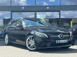 Black Used 2019 Mercedes C300 AMG Line Premium Estate | £20,990 (Fair price)