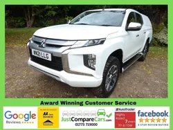 White Used 2021 Mitsubishi L200 Pickup | £15,250 (Good price)