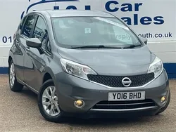 Grey Used 2016 Nissan Note Acenta Premium MPV | £6,295 (A bit pricey)