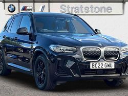 Black Used 2022 BMW iX3 M Sport SUV | £26,899 (Good price)