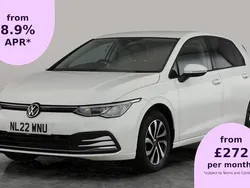 White Used 2022 VW Golf VIII Active Hatchback | £18,591 (Fair price)