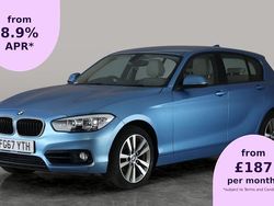 Blue Used 2017 BMW 118 Sport Line Hatchback | £11,209 (Good price)