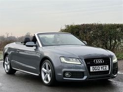 Grey Used 2012 Audi A5 Cabriolet S-Line Cabriolet | £6,999 (Fair price)