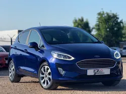 Blue Used 2018 Ford Fiesta Titanium Hatchback | £7,750 (Good price)