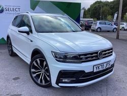White Used 2020 VW Tiguan R-line SUV | £21,681 (Good price)