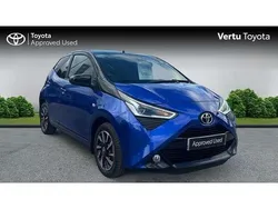 Blue Used 2021 Toyota Aygo Trend Hatchback | £10,260 (Fair price)