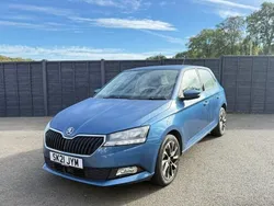 Blue Used 2021 Skoda Fabia SE Drive Hatchback | £12,995 (Fair price)