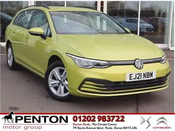 Yellow Used 2021 VW Golf VIII Life Estate | £15,490 (Fair price)