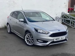 Silver Used 2015 Ford Focus Zetec Hatchback | £6,350 (Fair price)
