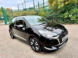Black Used 2017 DS Automobiles DS3 Chic Hatchback | £4,389 (Fair price)