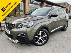 Grey Used 2018 Peugeot 3008 Allure Hatchback | £8,995 (Fair price)