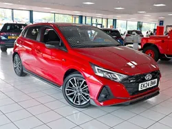Red Used 2024 Hyundai i20 N Line Hatchback | £17,989 (Fair price)