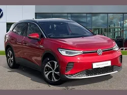 Kings red premium metallic black Used 2025 VW ID.4 Pure SUV | £27,464 (Fair price)
