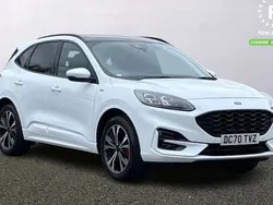 White Used 2021 Ford Kuga ST-Line X SUV | £21,899 (Fair price)