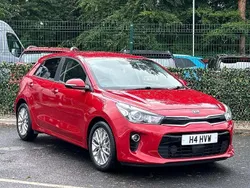 Red Used 2018 Kia Rio 3 Hatchback | £10,544 (Fair price)