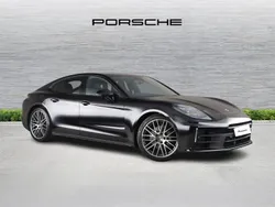 Jet black metallic New 2025 Porsche Panamera Sedan | £89,900 (Expensive)