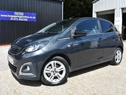 Grey Used 2016 Peugeot 108 GT-line Hatchback | £6,495 (A bit pricey)