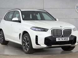 White Used 2025 BMW X5 M Sport SUV | £57,985 (Fair price)