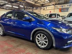 Blue Used 2013 Honda Civic ES Hatchback | £3,500 (Good price)