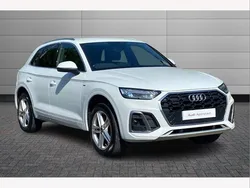 White Used 2021 Audi Q5 S-Line SUV | £26,850 (Good price)