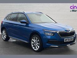 Blue Used 2020 Skoda Kamiq SE L SUV | £13,390 (Fair price)