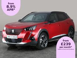 Red Used 2022 Peugeot e-2008 GTi SUV | £14,679 (Fair price)