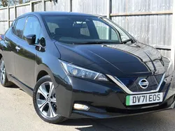 Black Used 2021 Nissan Leaf N-Connecta Hatchback | £7,949