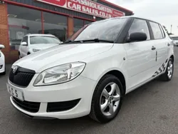 White Used 2013 Skoda Fabia Hatchback | £4,490 (Fair price)