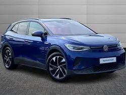 Blue Used 2021 VW ID.4 Pro Performance SUV | £24,350 (Expensive)