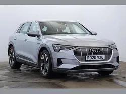 Silver Used 2020 Audi e-tron Sport SUV | £18,500 (Fair price)