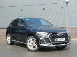Black Used 2022 Audi Q5 S-Line SUV | £36,998 (Expensive)
