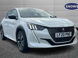 White Used 2020 Peugeot 208 GT-line Hatchback | £15,230 (Fair price)