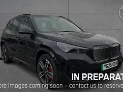 Black Used 2025 BMW iX1 M Sport SUV | £36,990 (Expensive)