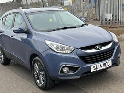 Blue Used 2014 Hyundai ix35 SE SUV | £5,995 (Fair price)