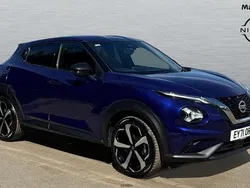 Blue Used 2021 Nissan Juke Tekna SUV | £13,948 (Fair price)