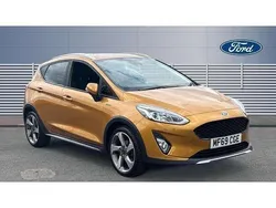Yellow Used 2019 Ford Fiesta Active X Hatchback | £11,073 (Fair price)