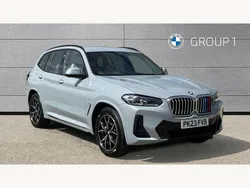 Grey Used 2023 BMW X3 M Sport SUV | £42,495 (Expensive)