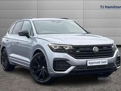Silver Used 2021 VW Touareg Black Edition SUV | £32,995 (Fair price)