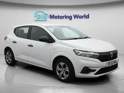 White Used 2022 Dacia Sandero Essentiel Hatchback | £8,400 (Good price)