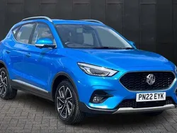 Blue Used 2022 MG ZS Exclusive Sedan | £13,849 (Fair price)