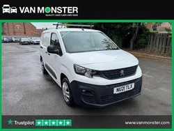 White Used 2021 Peugeot Partner MPV | £10,699 (A bit pricey)