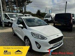 White Used 2020 Ford Fiesta Hatchback | £9,495 (A bit pricey)