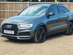 Grey Used 2017 Audi Q3 Black Edition SUV | £13,400 (Fair price)